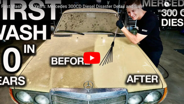 [VIDEO] Fibrenew and AMMO NYC Team Up on this Vintage Mercedes 300CD Diesel Make Over