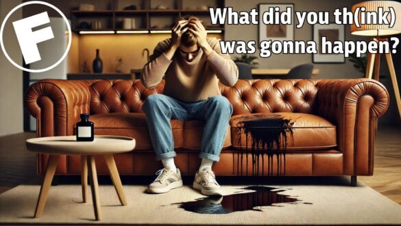 How to Remove Ink from Leather