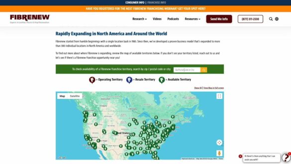 How to Check if a Fibrenew Franchise Territory is Available